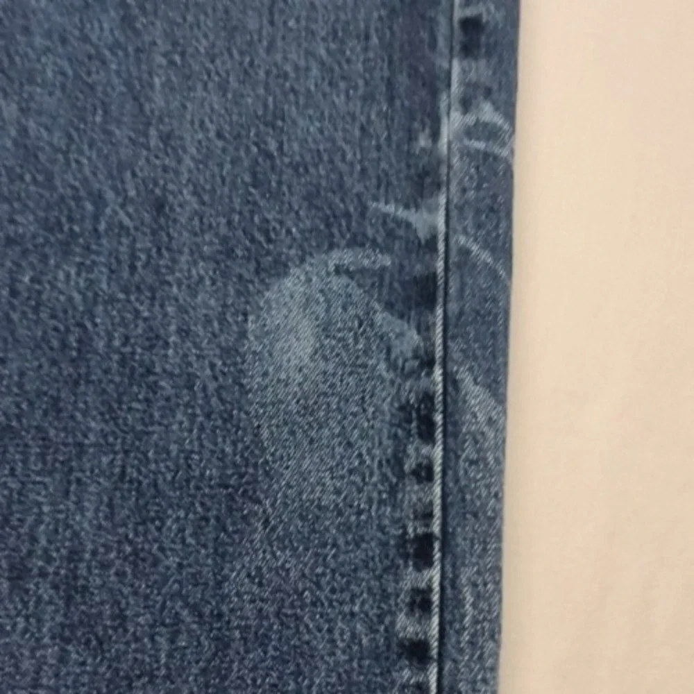 Levi Strauss men's 505 dark wash denim blue‎ jeans 36x30 100% Cotton